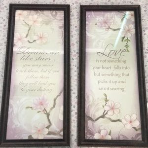 Frames with Quotes Bundle of two